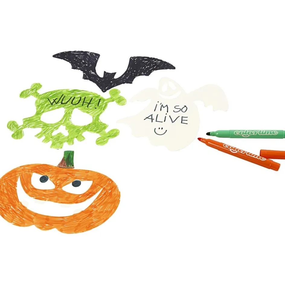 Creativ Company Halloween Motifs| Paper Decorations And Paper Figures