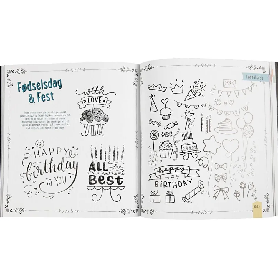Creativ Company Hand Lettering - 1000 Ideas| Calendars, Notebooks And Colouring Books