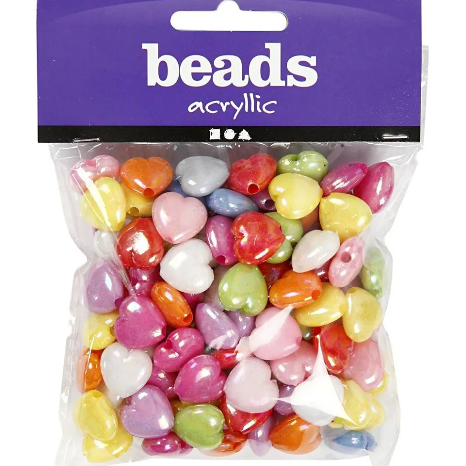 Creativ Company Heart Beads| Advent Gifts And Calendar Gifts|Beads