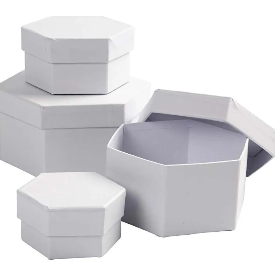 Creativ Company Hexagonal Boxes| Boxes And Storage