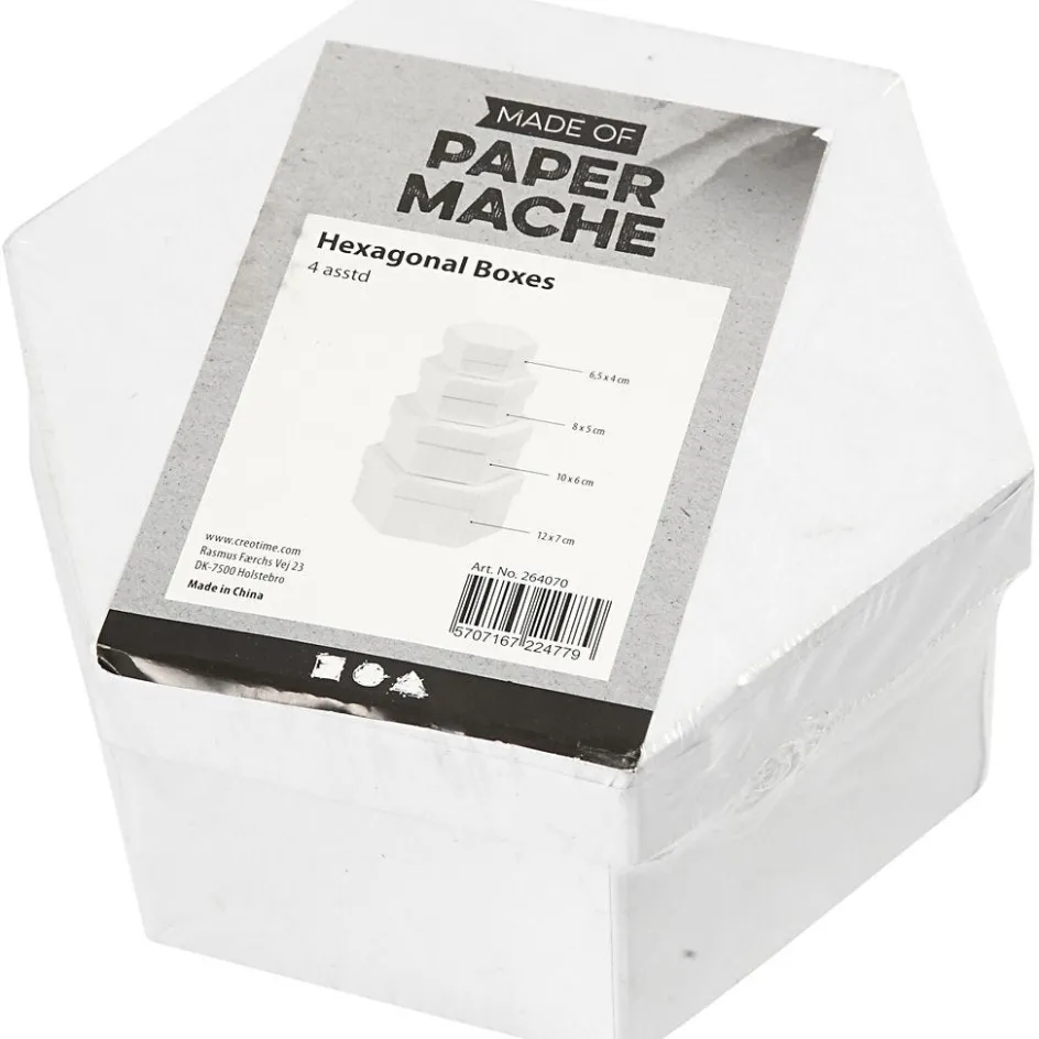 Creativ Company Hexagonal Boxes| Boxes And Storage
