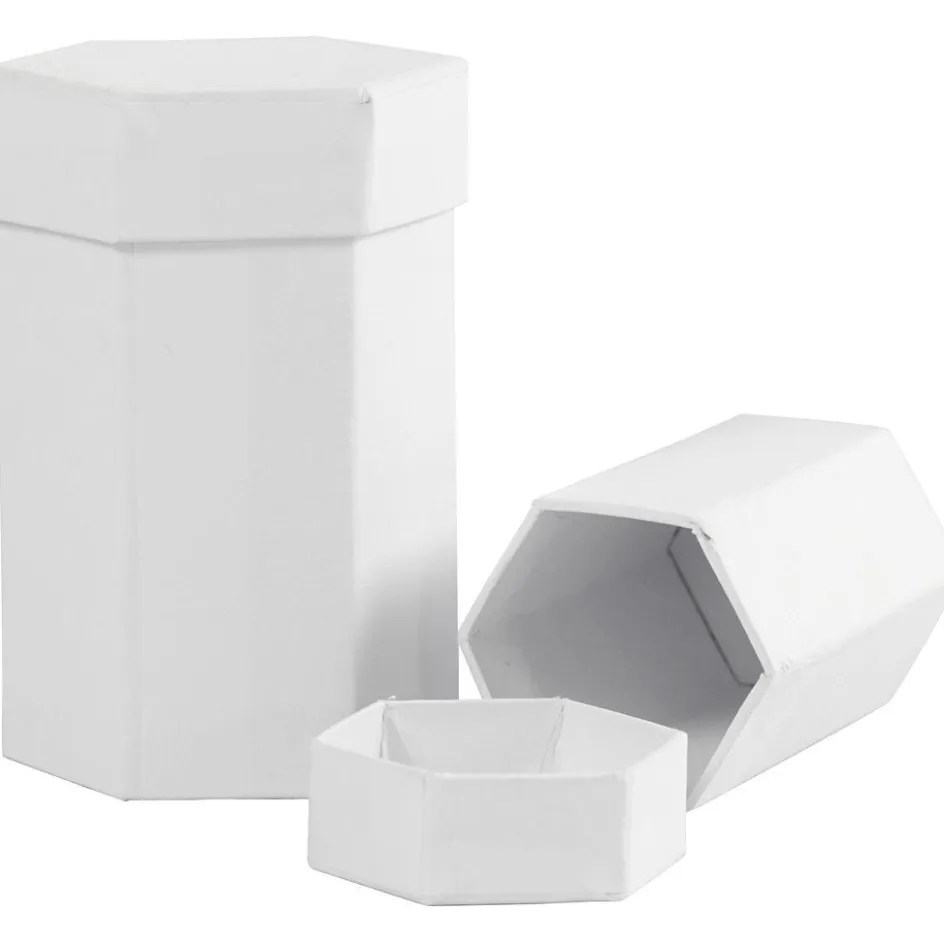 Creativ Company Hexagonal boxes| Boxes And Storage