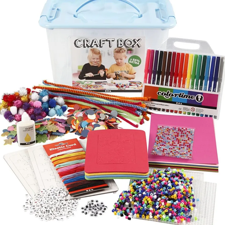 Creativ Company Hobby Box| Diy-Kits, Basic Items And Tools