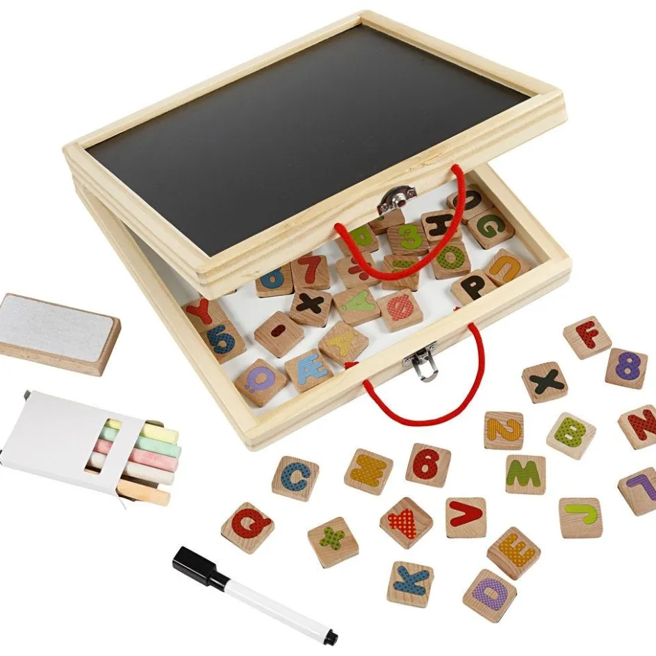 Creativ Company 3-in-1 Activity Board| Chalkboards, Whiteboards And Accessories