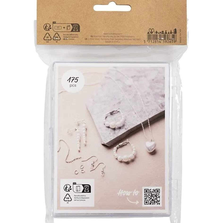Creativ Company Jewellery Starter Kit| Jewellery Making Elements|Diy-Kits, Beads And Jewellery Making