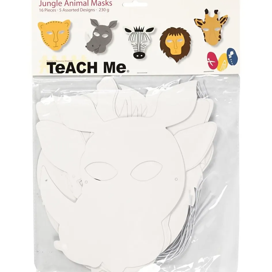Creativ Company Jungle Animal Masks| Masks