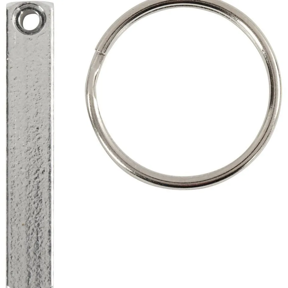 ImpressArt Key Chain Kit| Key Rings And Badges