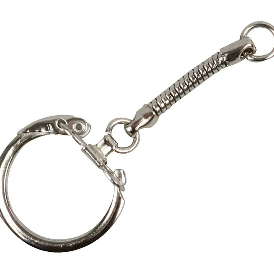 Creativ Company Keyring with chain| Key Rings And Badges