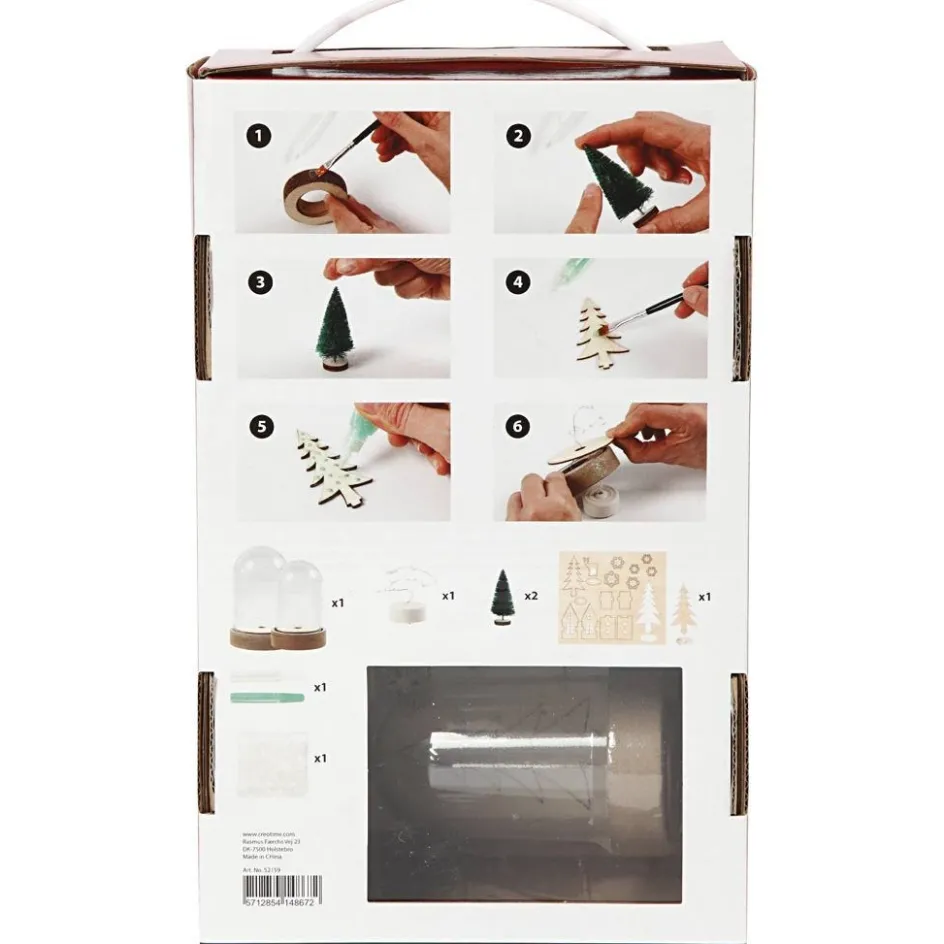 Creativ Company Kits for bells with inner decoration| Figures, Eggs And Animals For Decorating|Diy-Kits, Items For Decoration