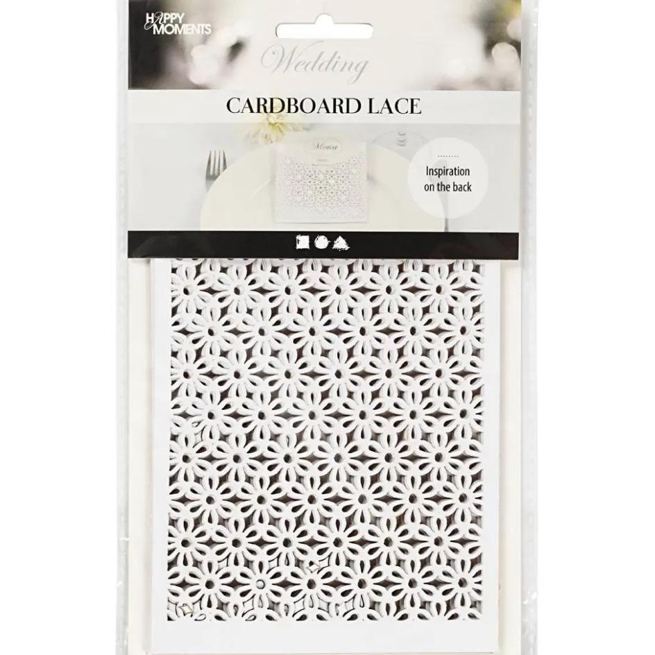 Creativ Company Lace Patterned cardboard| Calendars, Notebooks And Colouring Books|Paper And Card
