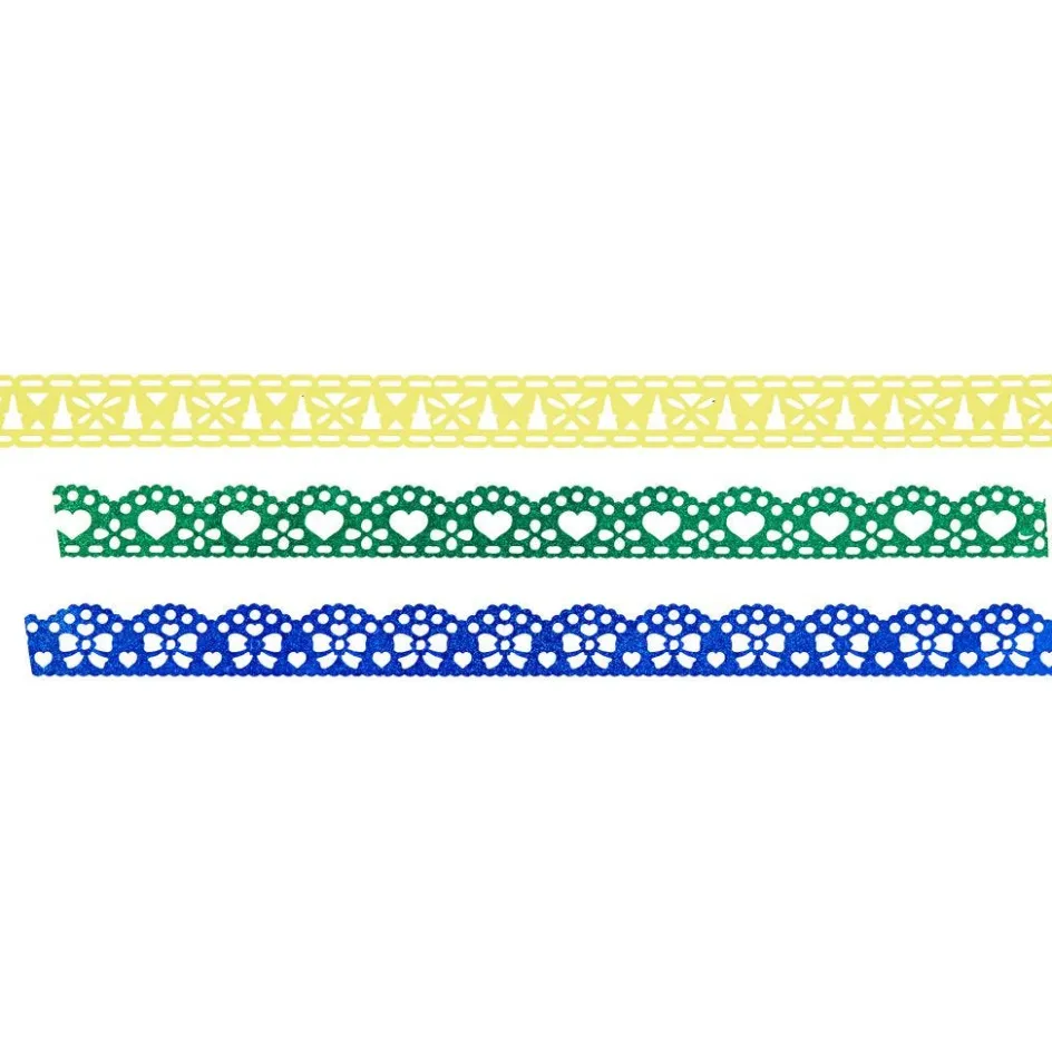 Creativ Company Lace Tape Assortment| Calendars, Notebooks And Colouring Books|Stickers And Vintage Die-Cuts