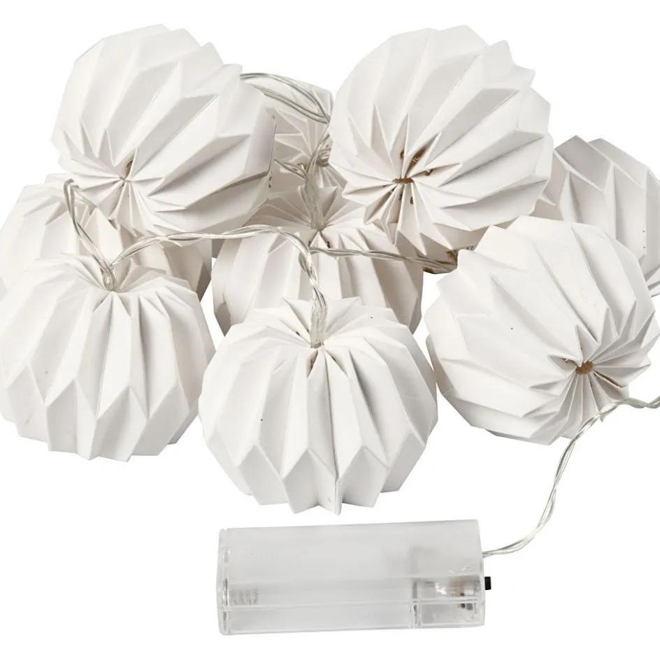 Creativ Company LED Light String with Lampshades| Party Items