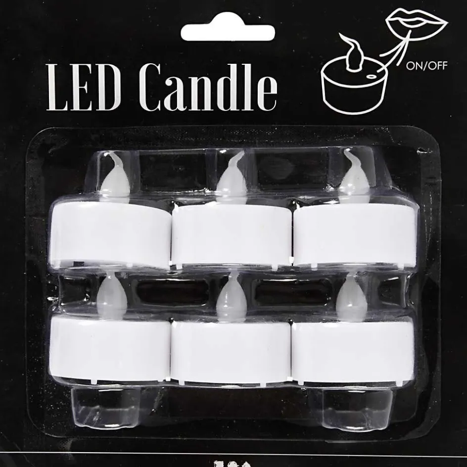 Creativ Company LED Tea Light Candles| Party Items