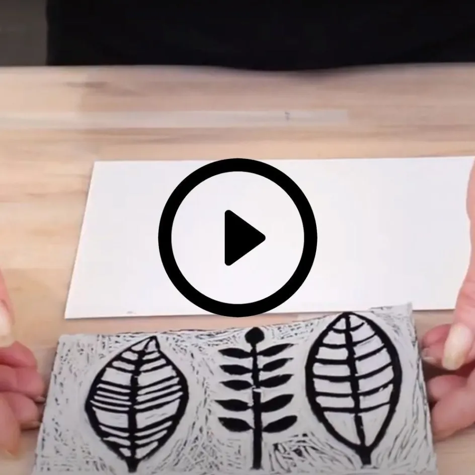 Creativ Company Lino block| Linoleum Prints