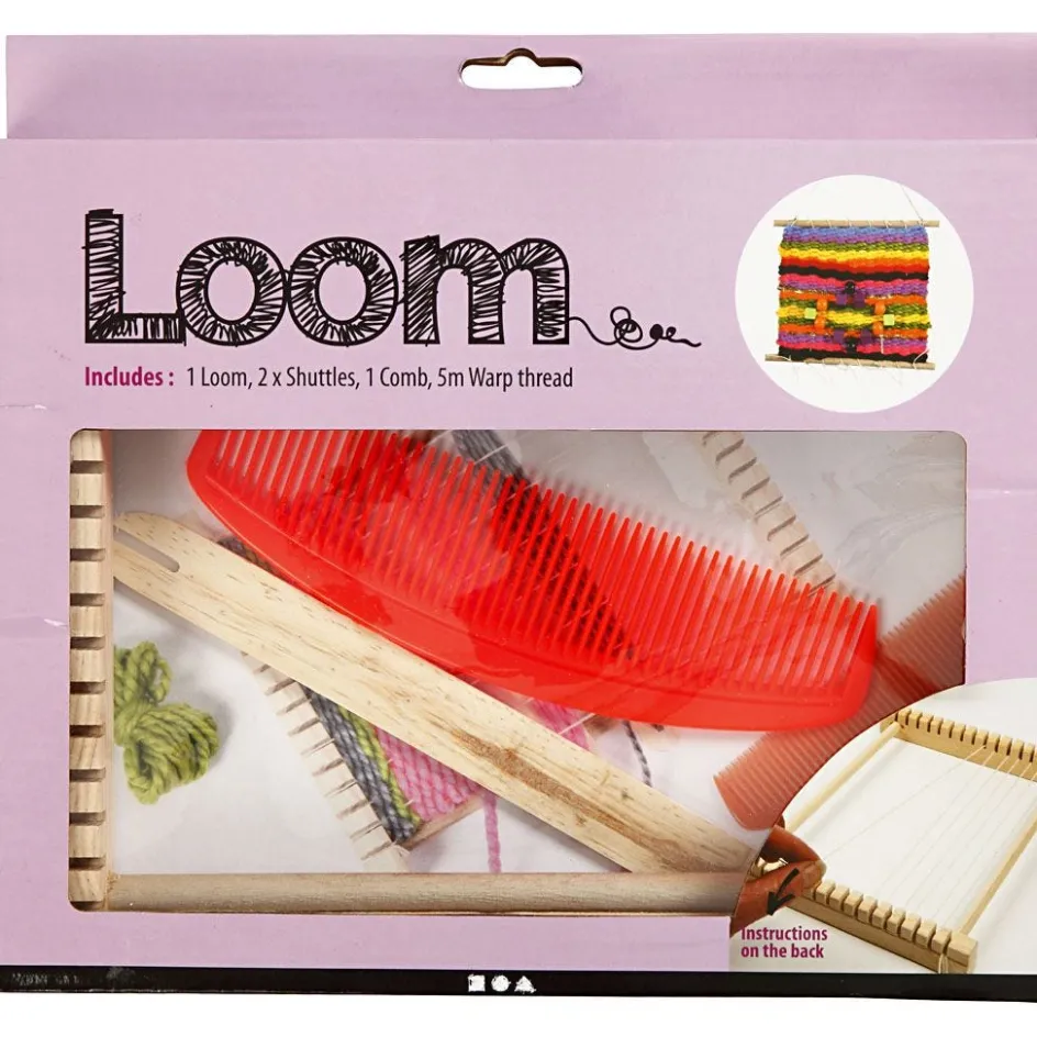 Creativ Company Loom| Weaving, Rug Making And Pom Poms