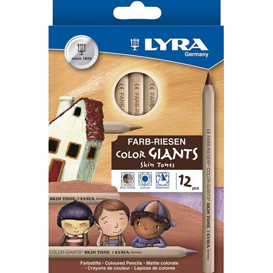 Creativ Company Lyra Thick Coloured Pencils| Pencils And Chalks