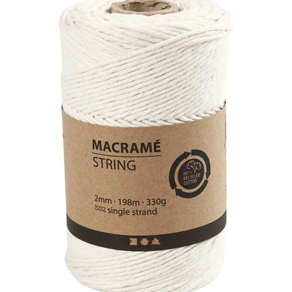 Creativ Company Macramé Cord| Chains, Cords, String And Wire|Macramé