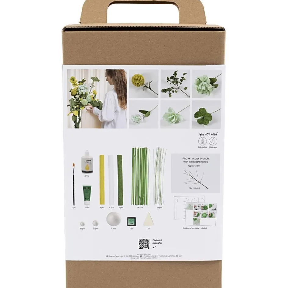 Creativ Company Maxi Craft Kit Crepe Paper| Paper And Card|Diy-Kits, Paper Crafts