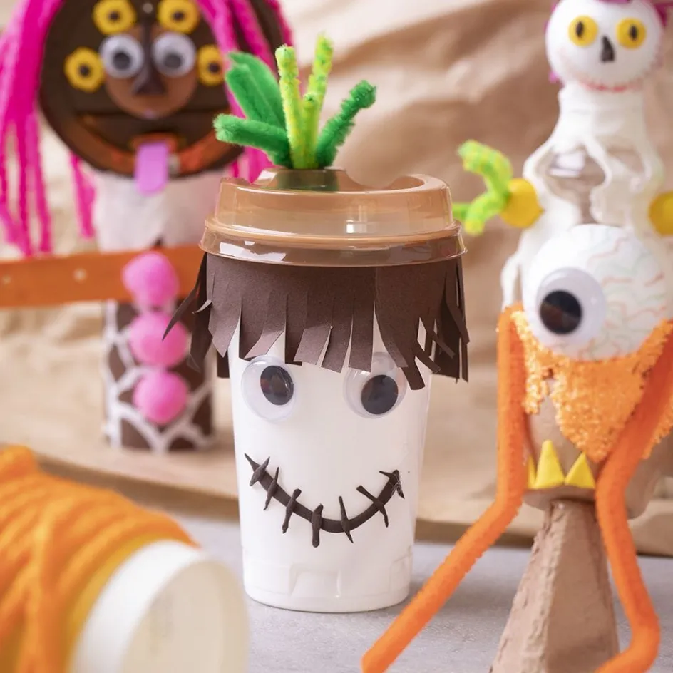 Creativ Company Maxi Craft Mix Funny Monsters| Diy-Kits, Basic Items And Tools