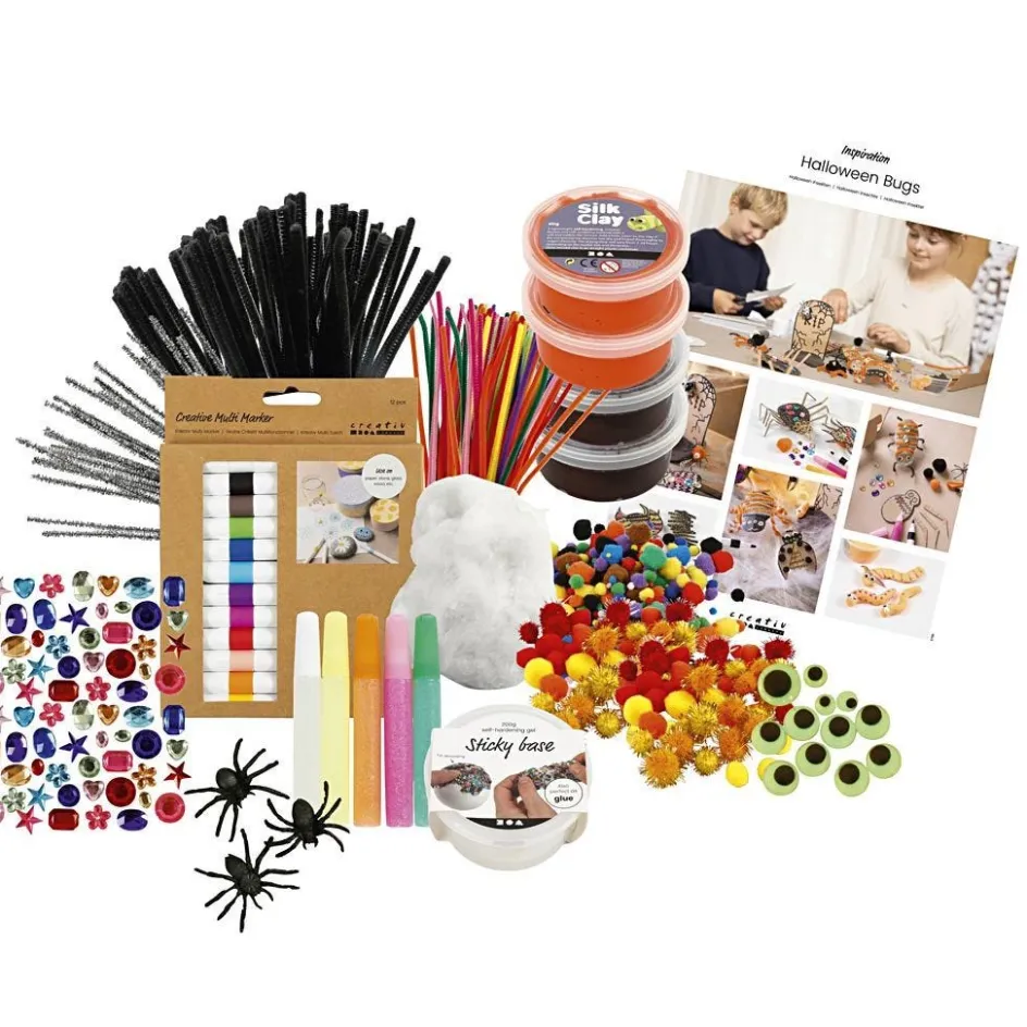 Creativ Company Mega Craft Mix Halloween| Creative Classroom Sets|Diy-Kits, Basic Items And Tools