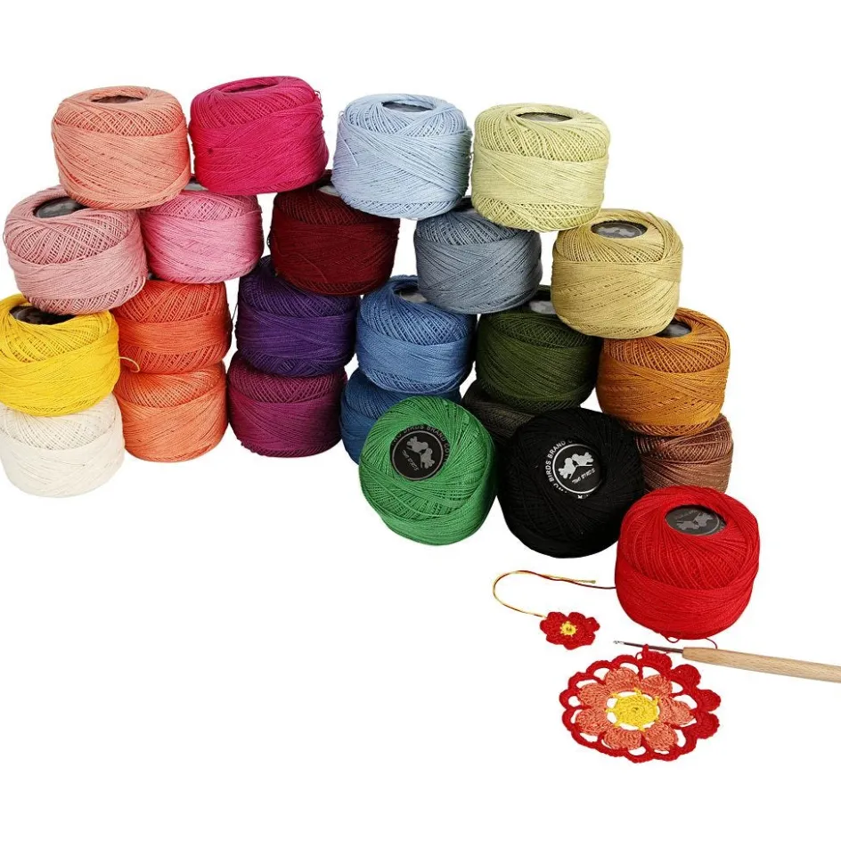 Creativ Company Mercerized Cotton Yarn| Yarn