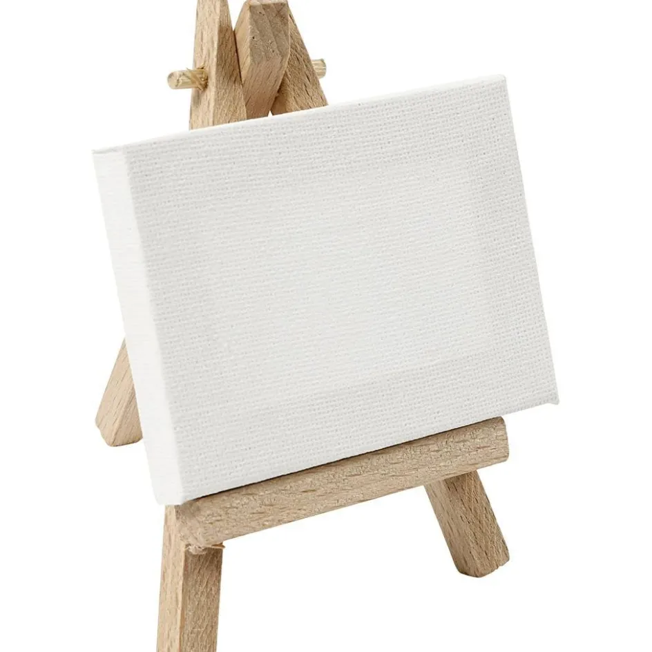 Creativ Company Mini Canvas and Easel| Canvases