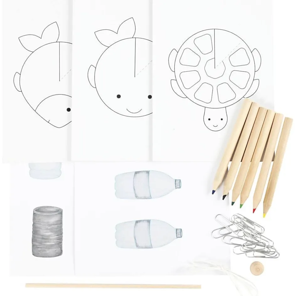 Creativ Company Mini Craft Kit| Paper And Card|Diy-Kits, Paper Crafts