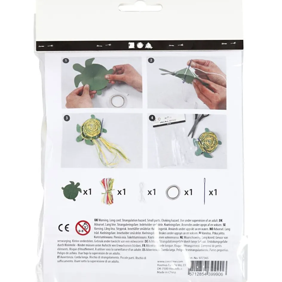 Creativ Company Mini Craft Kit| Paper And Card|Diy-Kits, Paper Crafts