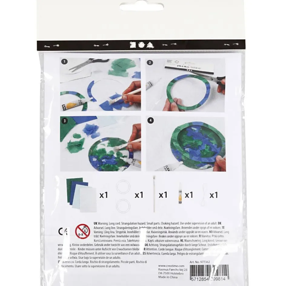 Creativ Company Mini Craft Kit| Paper And Card|Diy-Kits, Paper Crafts