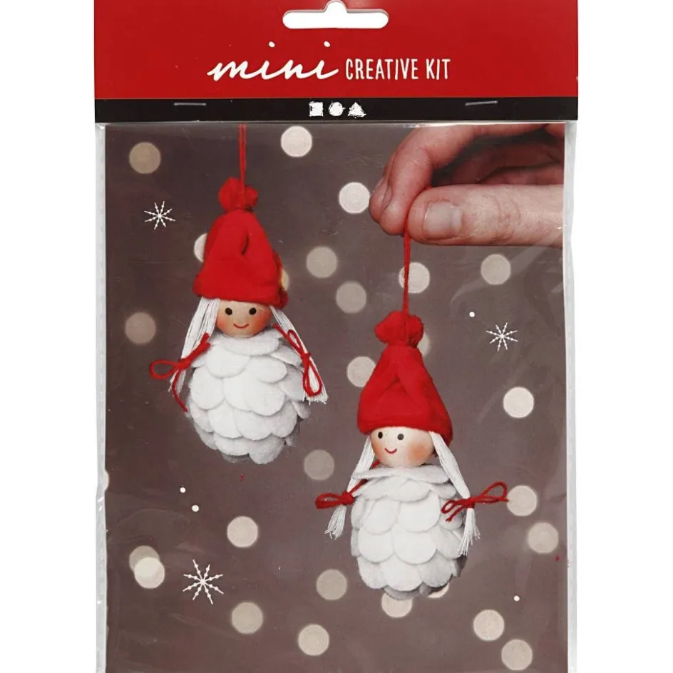 Creativ Company Mini Craft Kit| Felt And Fleece|Diy-Kits, Textiles And Yarn