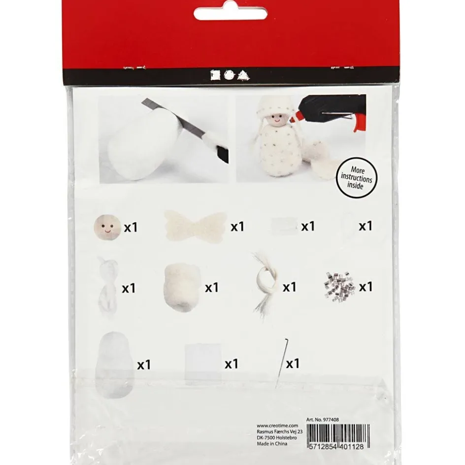 Creativ Company Mini Craft Kit| Wool|Diy-Kits, Textiles And Yarn
