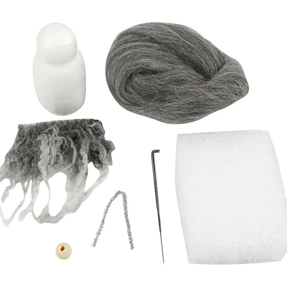 Creativ Company Mini Craft Kit| Wool|Diy-Kits, Textiles And Yarn