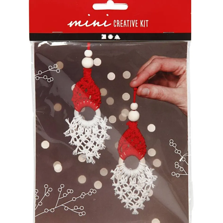 Creativ Company Mini Craft Kit| Macramé|Diy-Kits, Textiles And Yarn