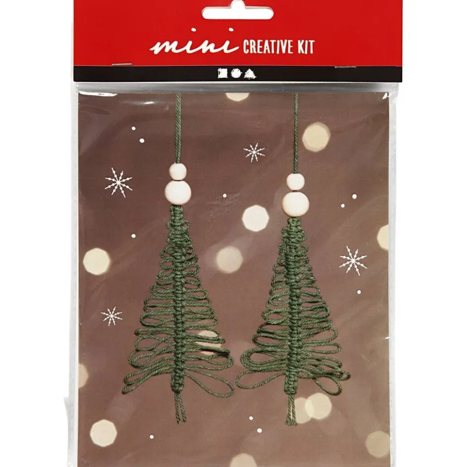 Creativ Company Mini Craft Kit| Macramé|Diy-Kits, Textiles And Yarn