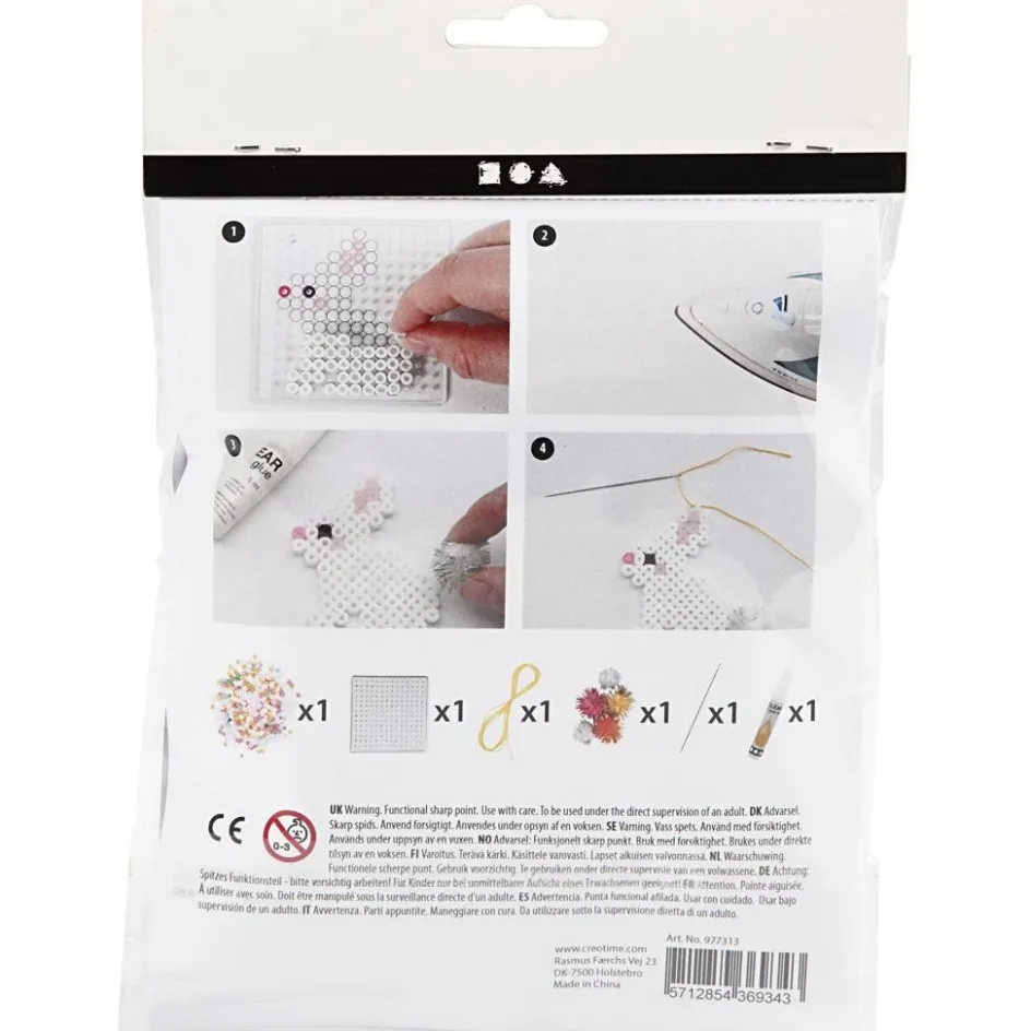 Creativ Company Mini Craft Kit| Tube Beads|Diy-Kits, Beads And Jewellery Making
