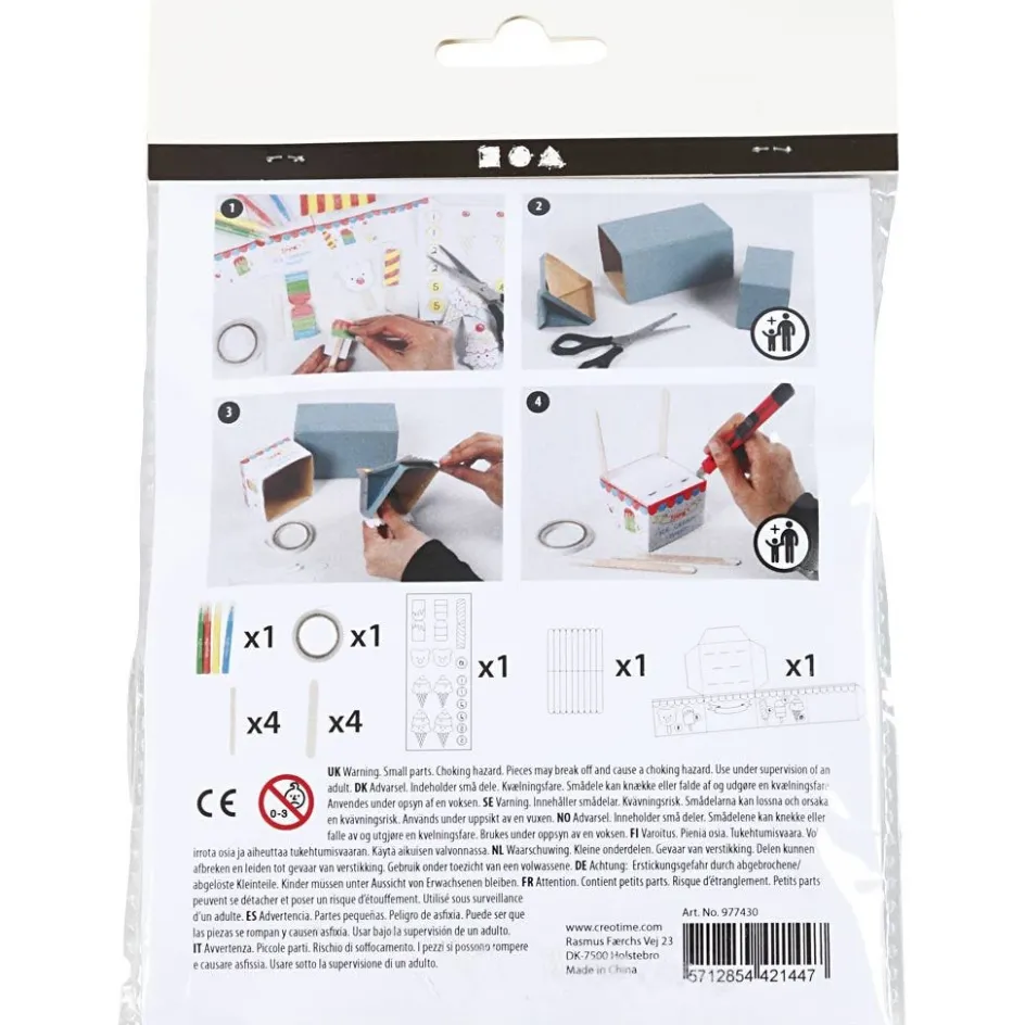 Creativ Company Mini Craft Kit| Advent Gifts And Calendar Gifts|Diy-Kits, Basic Items And Tools