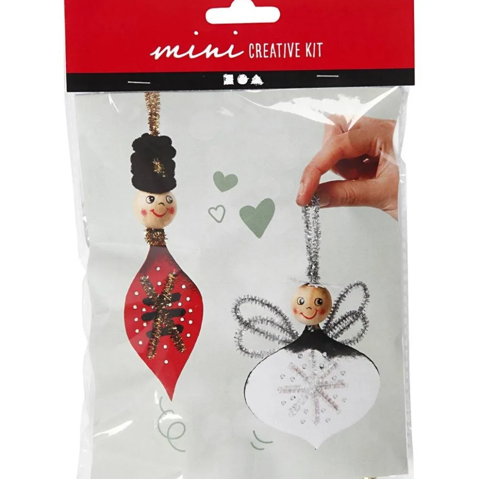 Creativ Company Mini Craft Kit| Advent Gifts And Calendar Gifts|Embroidery And Needle Punch