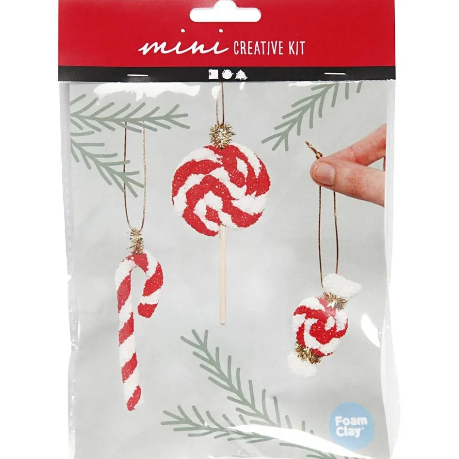 Creativ Company Mini Craft Kit| Advent Gifts And Calendar Gifts|Air Drying Clay And Modelling Compounds