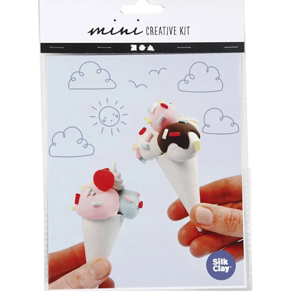 Creativ Company Mini Craft Kit| Advent Gifts And Calendar Gifts|Air Drying Clay And Modelling Compounds