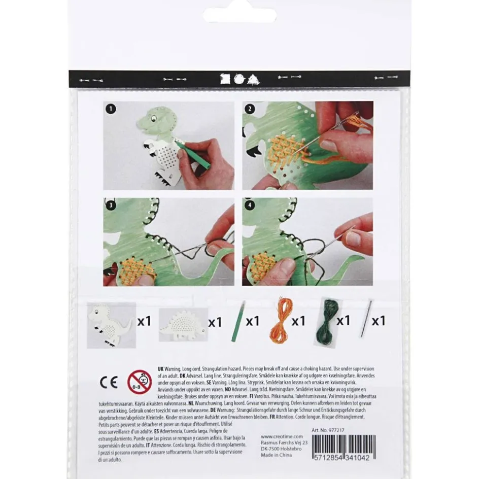 Creativ Company Mini Craft Kit| Advent Gifts And Calendar Gifts|Embroidery And Needle Punch