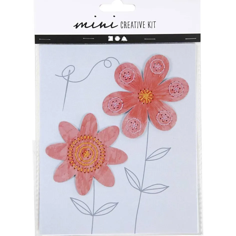 Creativ Company Mini Craft Kit| Advent Gifts And Calendar Gifts|Embroidery And Needle Punch
