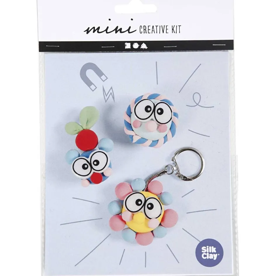 Creativ Company Mini Craft Kit| Advent Gifts And Calendar Gifts|Air Drying Clay And Modelling Compounds