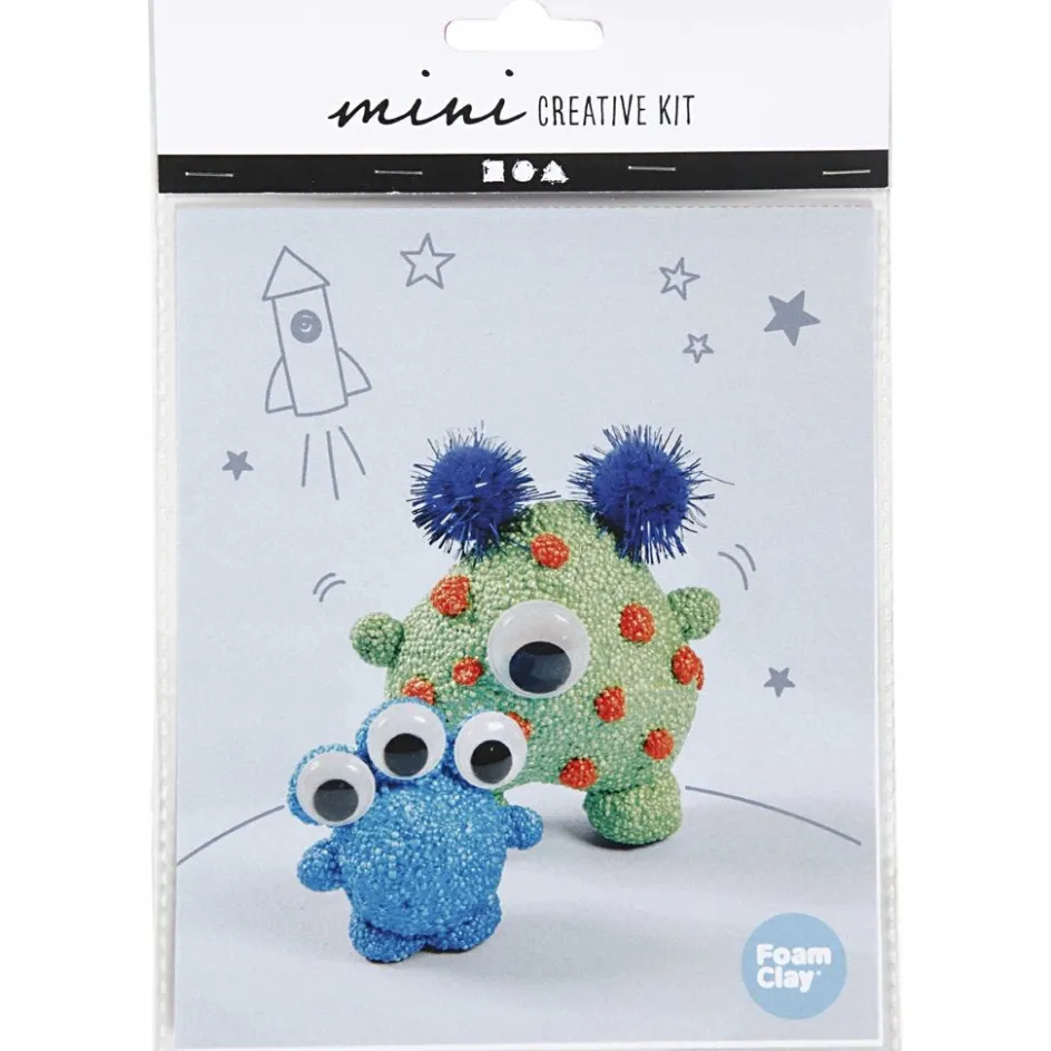 Creativ Company Mini Craft Kit| Advent Gifts And Calendar Gifts|Air Drying Clay And Modelling Compounds