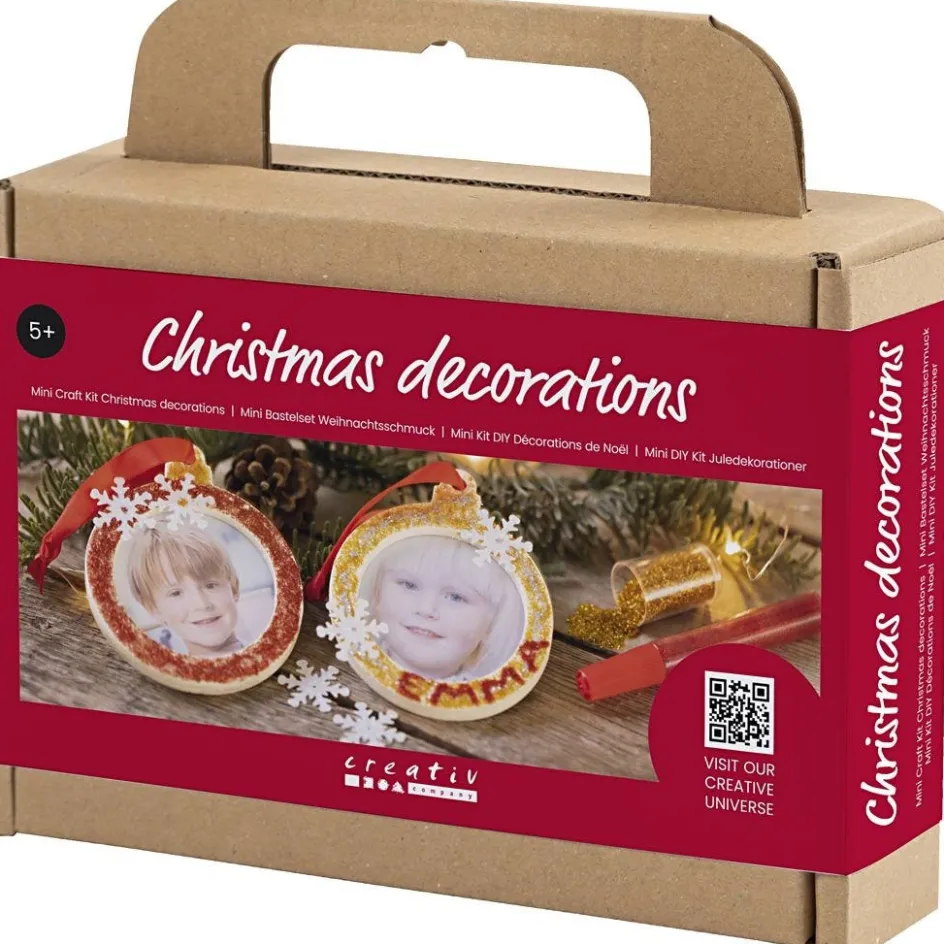 Creativ Company Mini Craft Kit Christmas Decorations| Diy-Kits, Items For Decoration