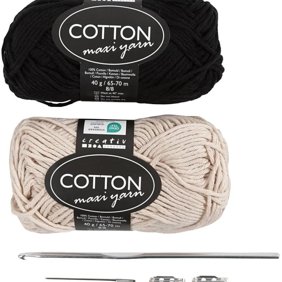 Creativ Company Mini Craft Kit Crochet| Yarn|Diy-Kits, Textiles And Yarn