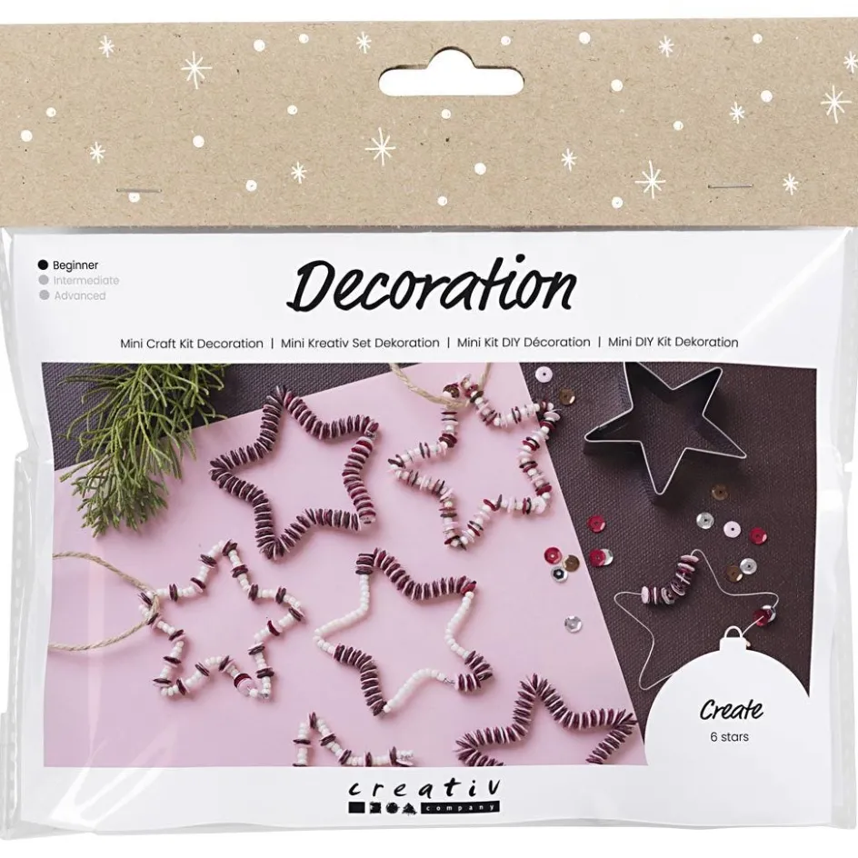 Creativ Company Mini Craft Kit Decoration| Diy-Kits, Basic Items And Tools