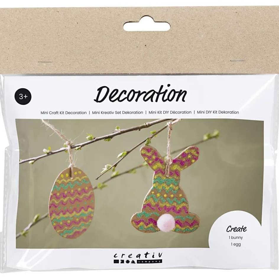 Creativ Company Mini Craft Kit Decoration| Diy-Kits, Basic Items And Tools