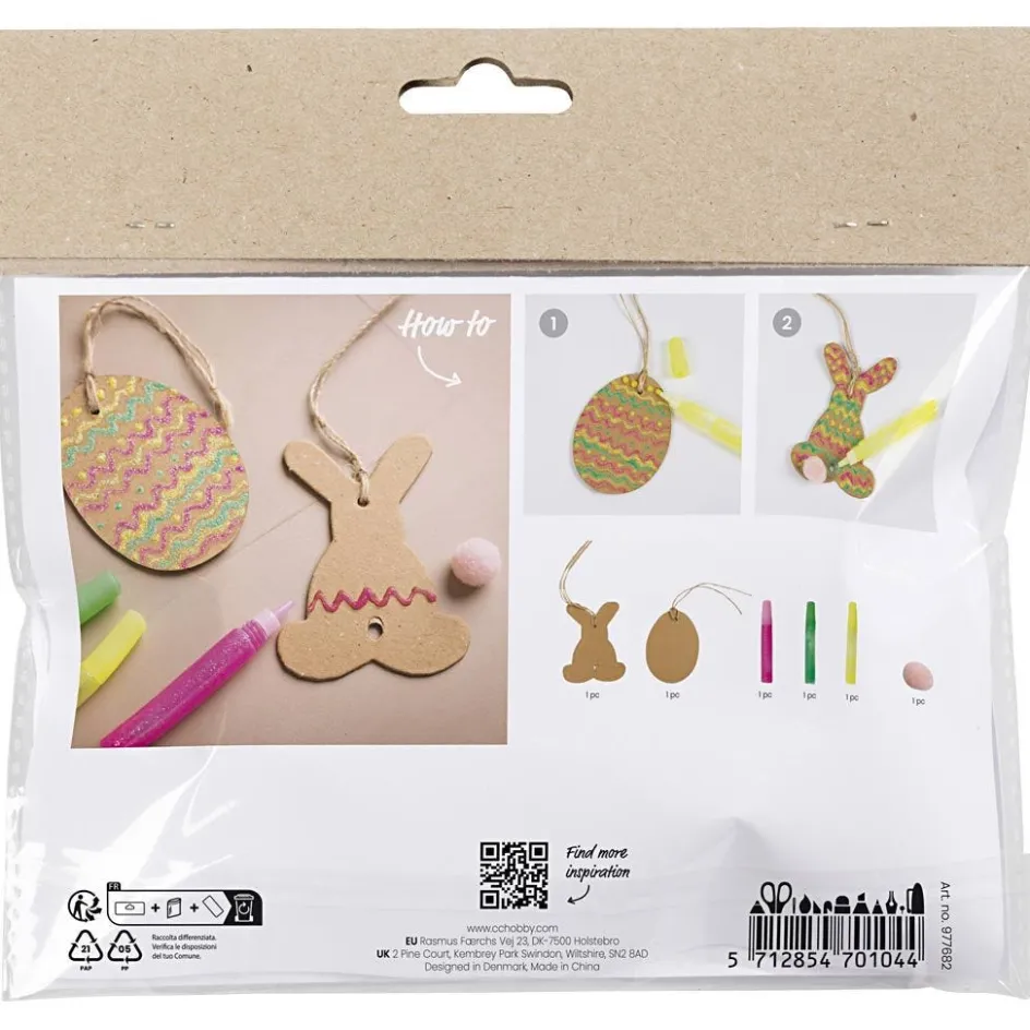 Creativ Company Mini Craft Kit Decoration| Diy-Kits, Basic Items And Tools