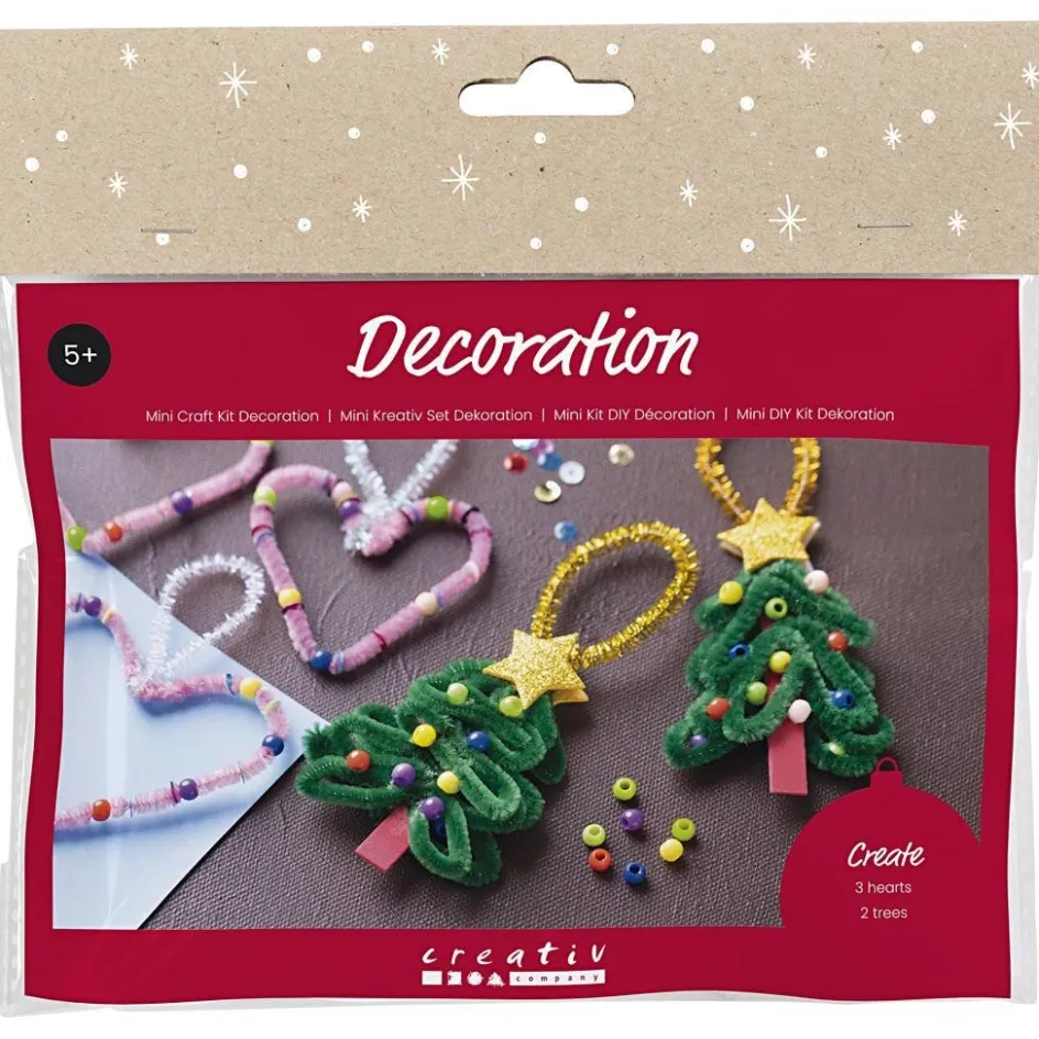 Creativ Company Mini Craft Kit Decoration| Diy-Kits, Basic Items And Tools