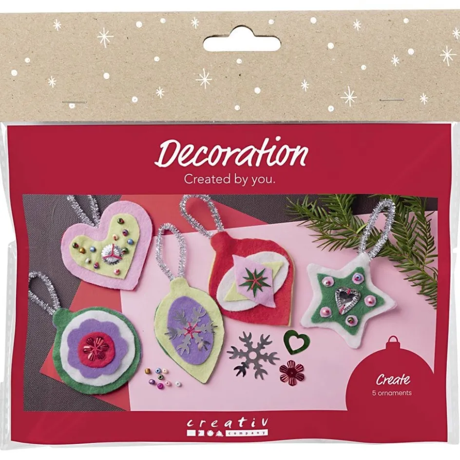 Creativ Company Mini Craft Kit Decoration| Diy-Kits, Textiles And Yarn